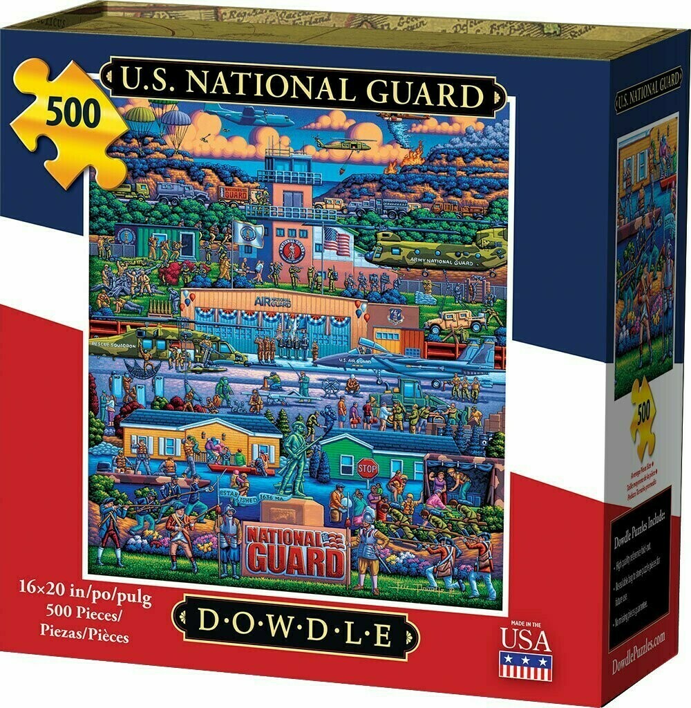 U S National Guard 500 Pc