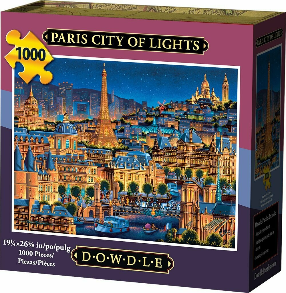 Paris City Of Lights 1000 Pc