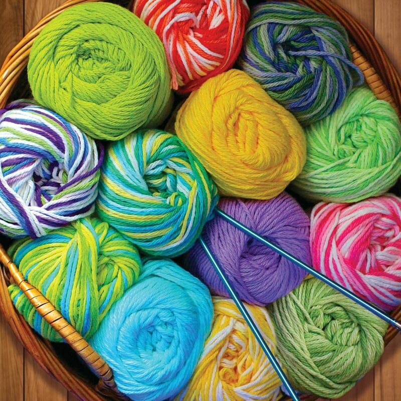 Colorful Yarn 500 Pc