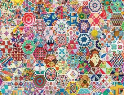 Crazy Quilts 500 Pc