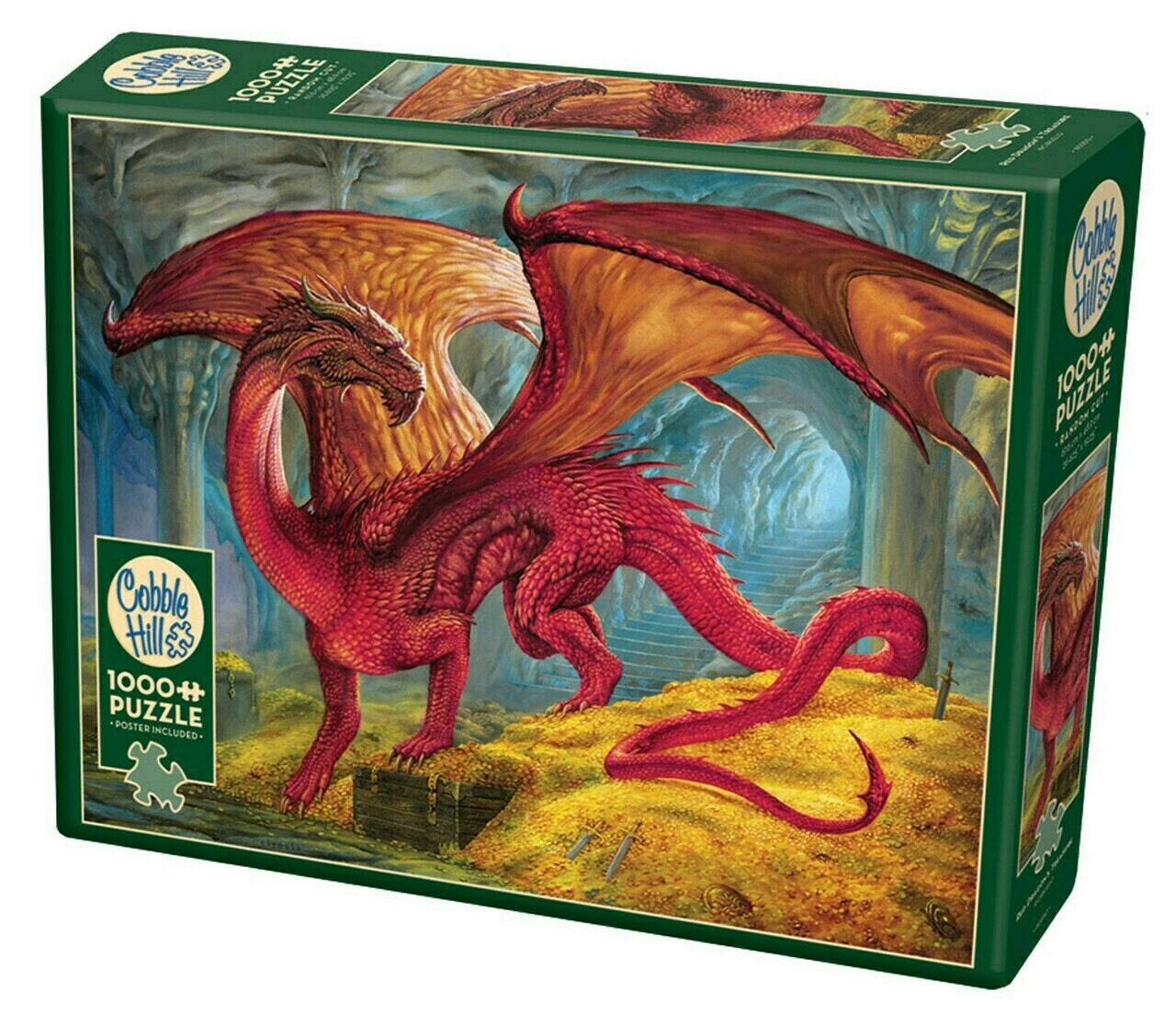 Red Dragons Treasure 1000 Pc