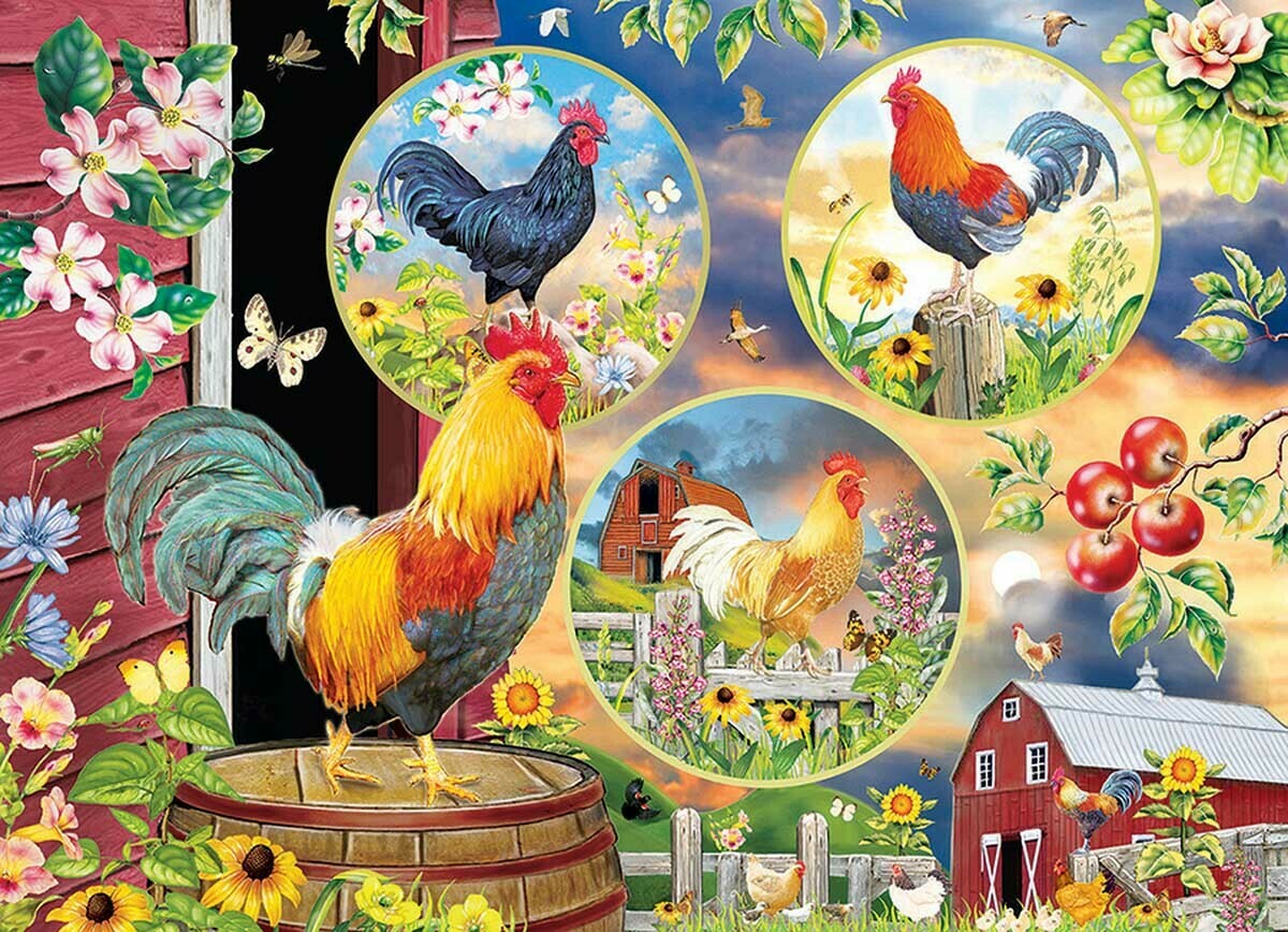 Rooster Magic (Jack Pine) 1000 Pc