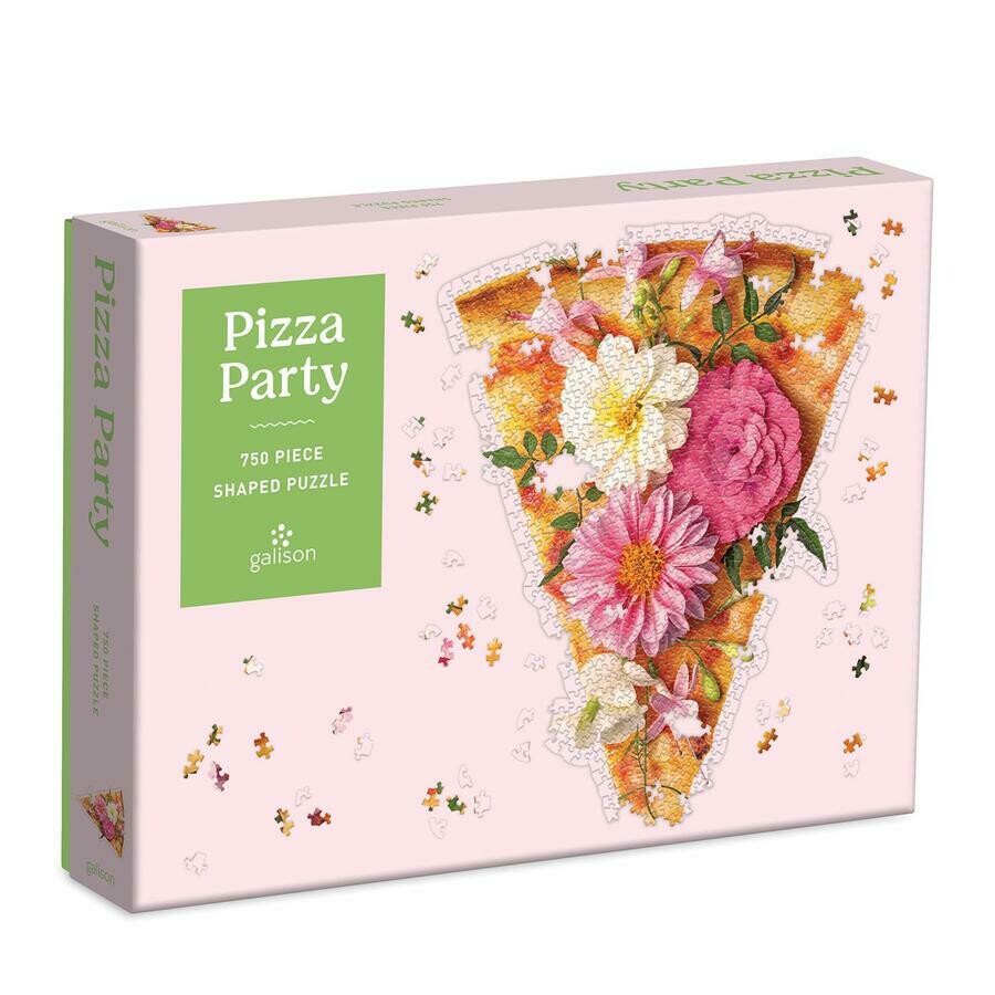 Pizza Party 750 Pc Shaped