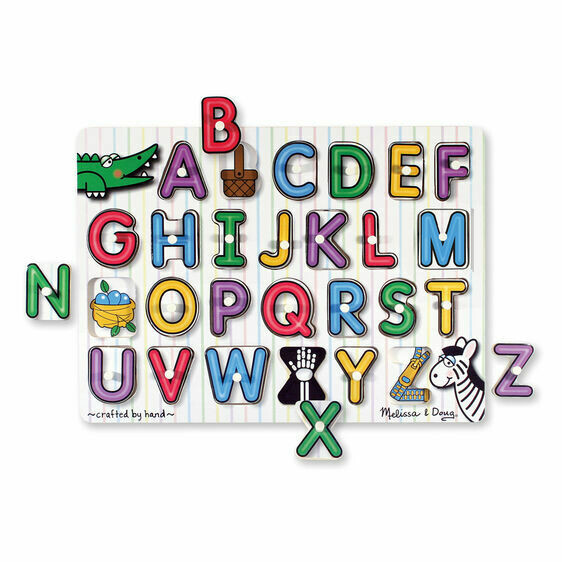 Lift And See Alphabet Peg 26 Pc