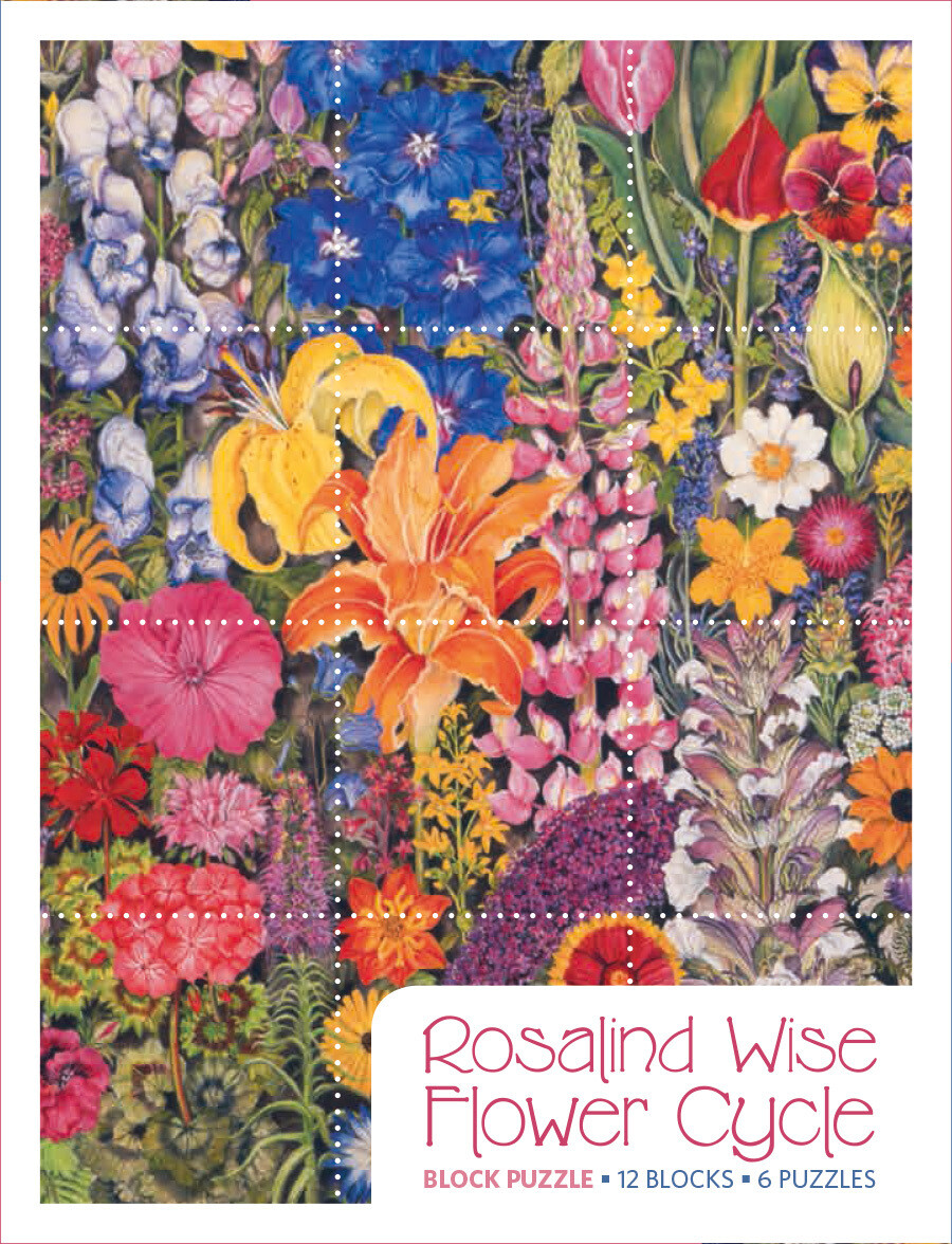 Rosalind Wise Flower Cycle 12 Blocks