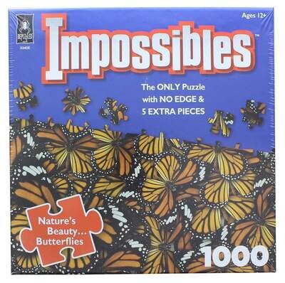 Impossibles Natures Beauty Butterflies 1000 Pc