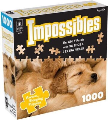 Impossibles Awww... Sleeping Puppies 1000 Pc