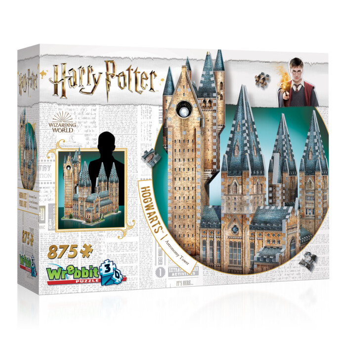 Harry Potter Hogwarts Astronomy Tower 875 Pc 3D
