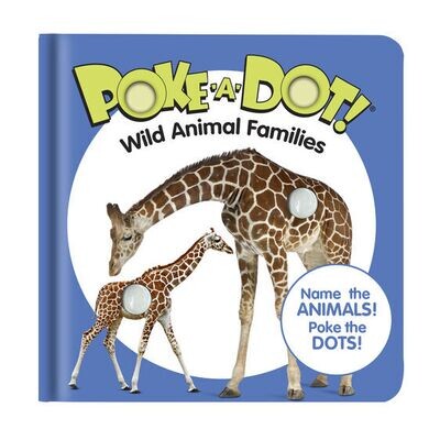 Poke A Dot Wild Animal Families Book