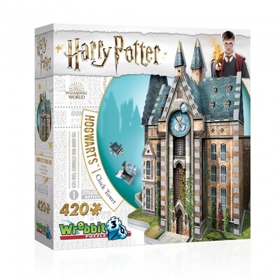 Harry Potter Hogwarts Clock Tower 420 Pc 3D 14+