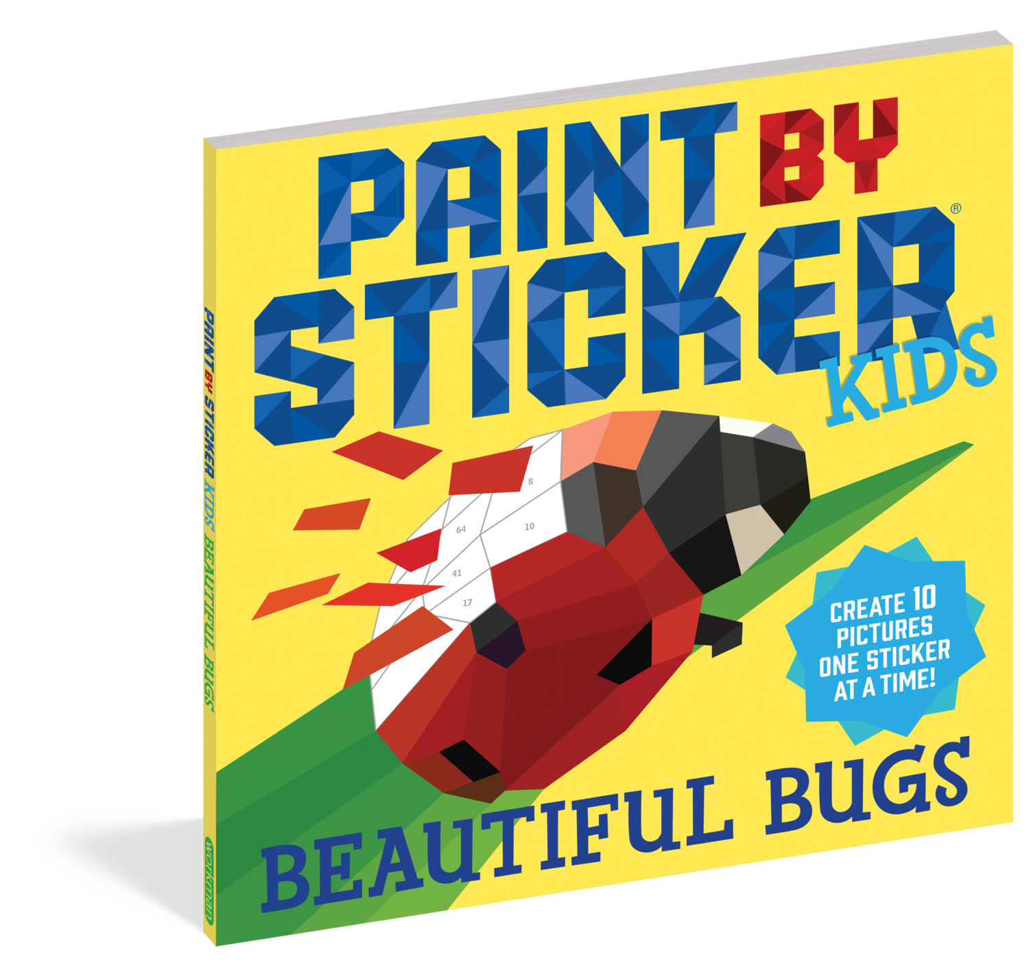Kids Paint By Sticker Beautiful Bugs