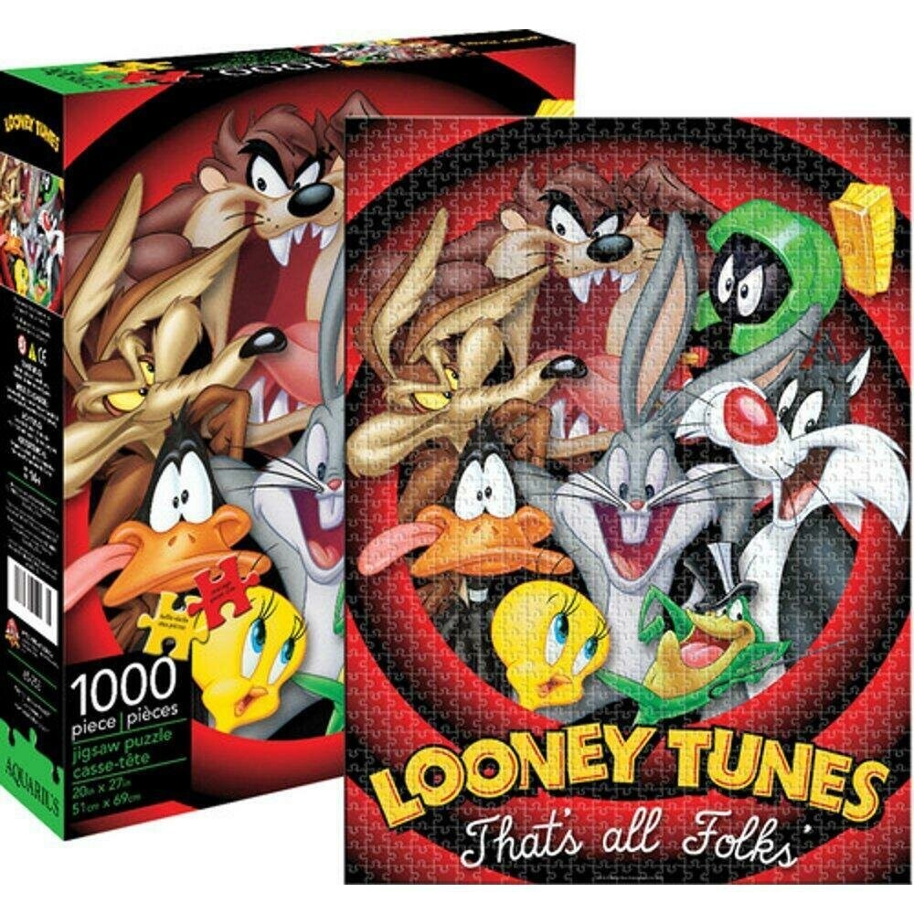 Looney Tunes, That's All Folks 1000 Pc