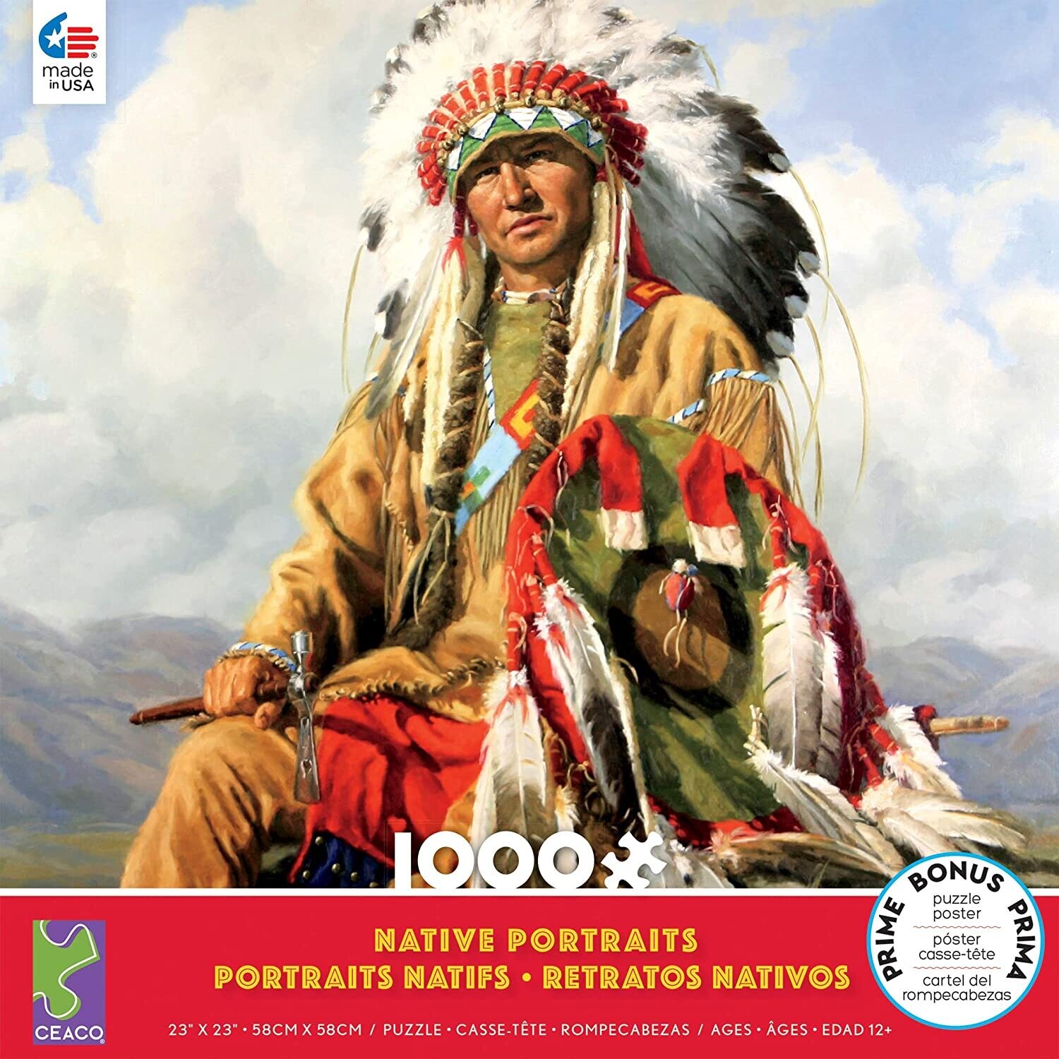 Native Portraits: Clouds - 1000pc