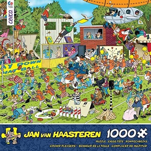 Jan Van Haasteren Chaos On The Field 1000 Pc