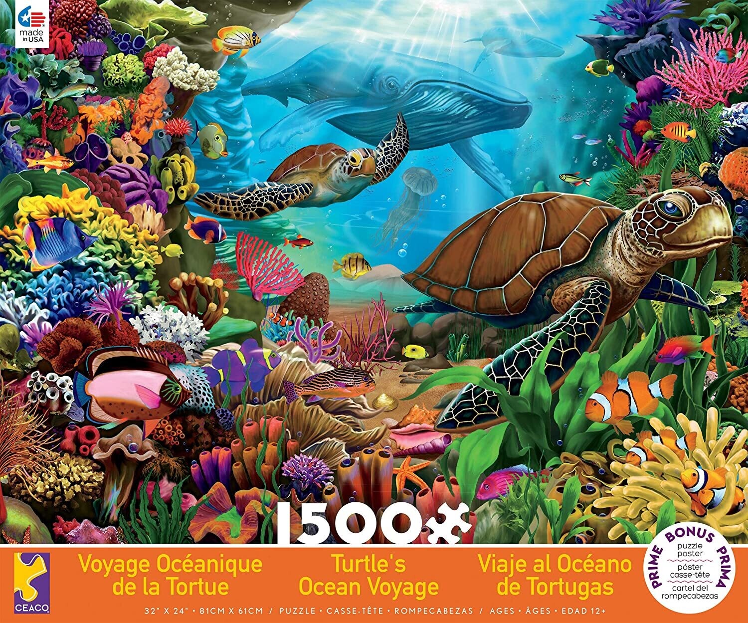 Turtles Ocean Voyage 1500 Pc
