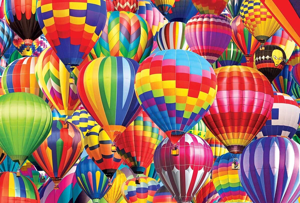 Hot Air Balloons Crazy Difficult 100 Pc