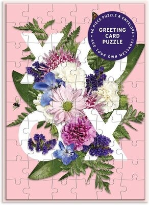XO OX Greeting Card 60 Pc
