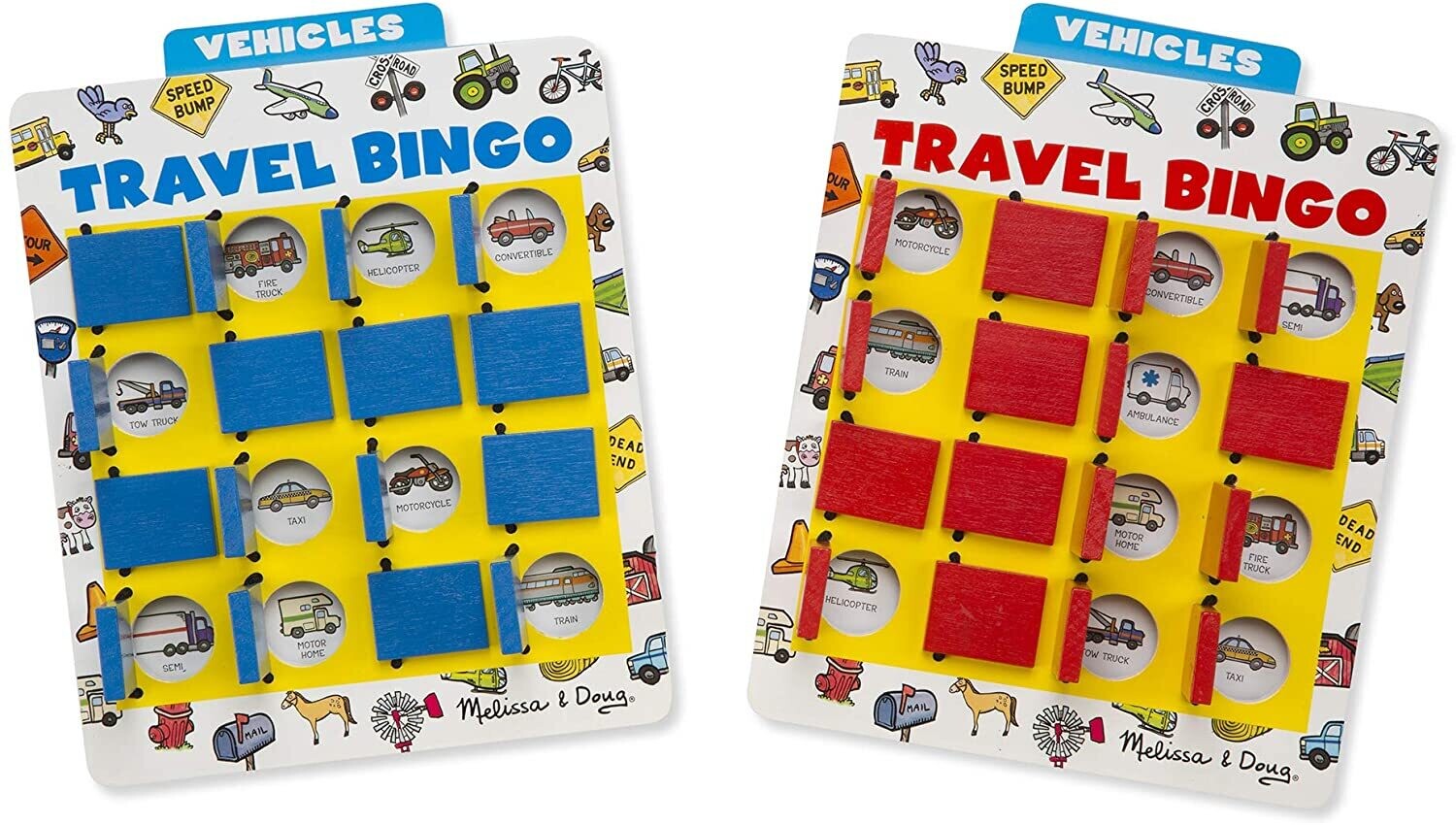 Flip To Win Travel Bingo Game