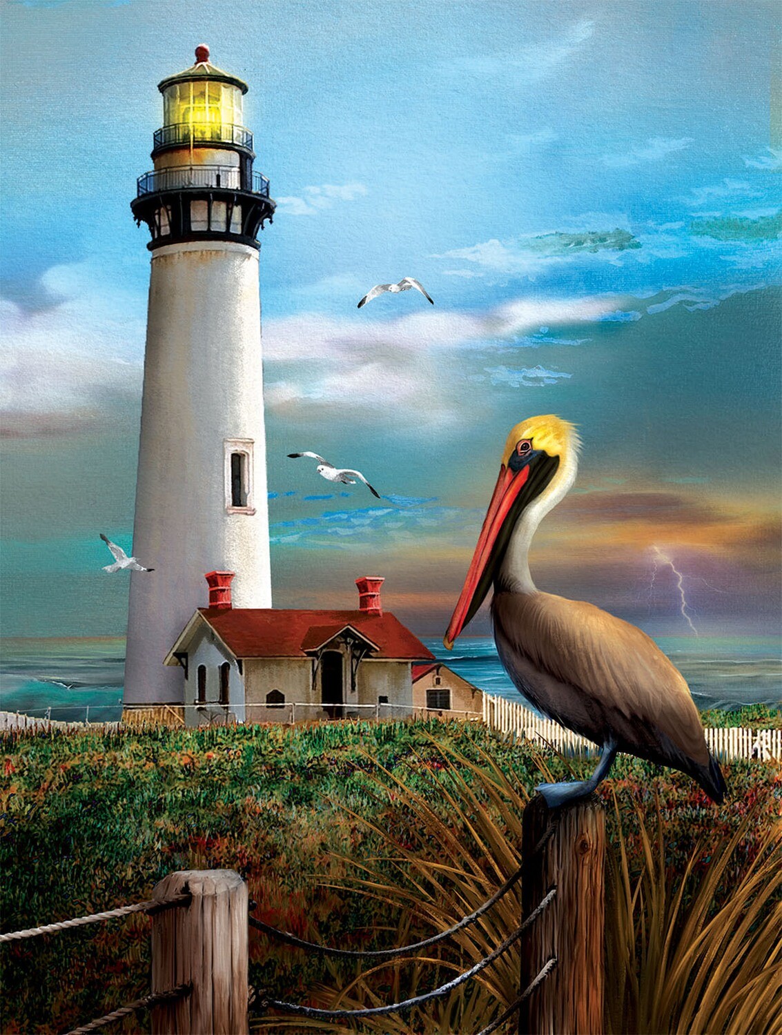 Pigeon Point Lighthouse 500 Pc