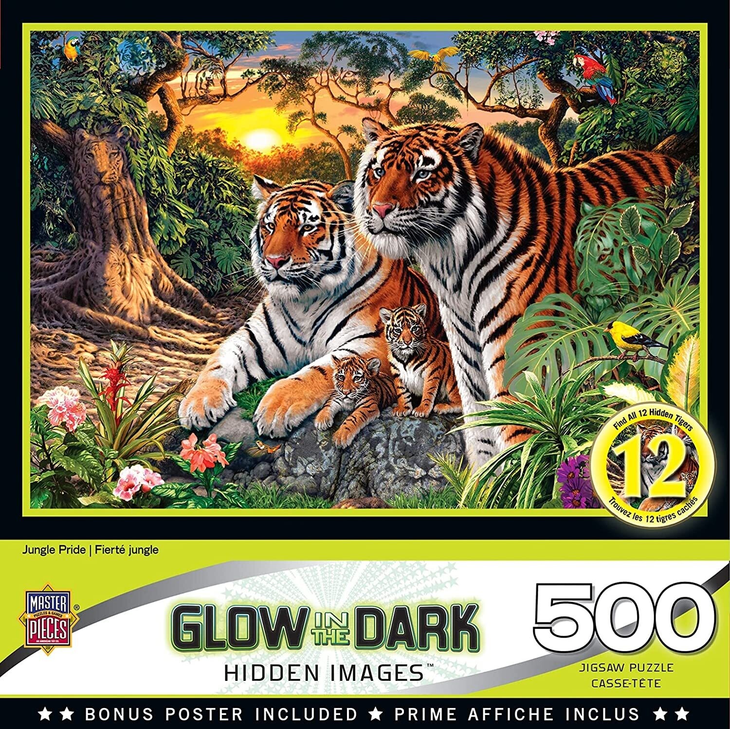 Jungle Pride Glow 500 Pc