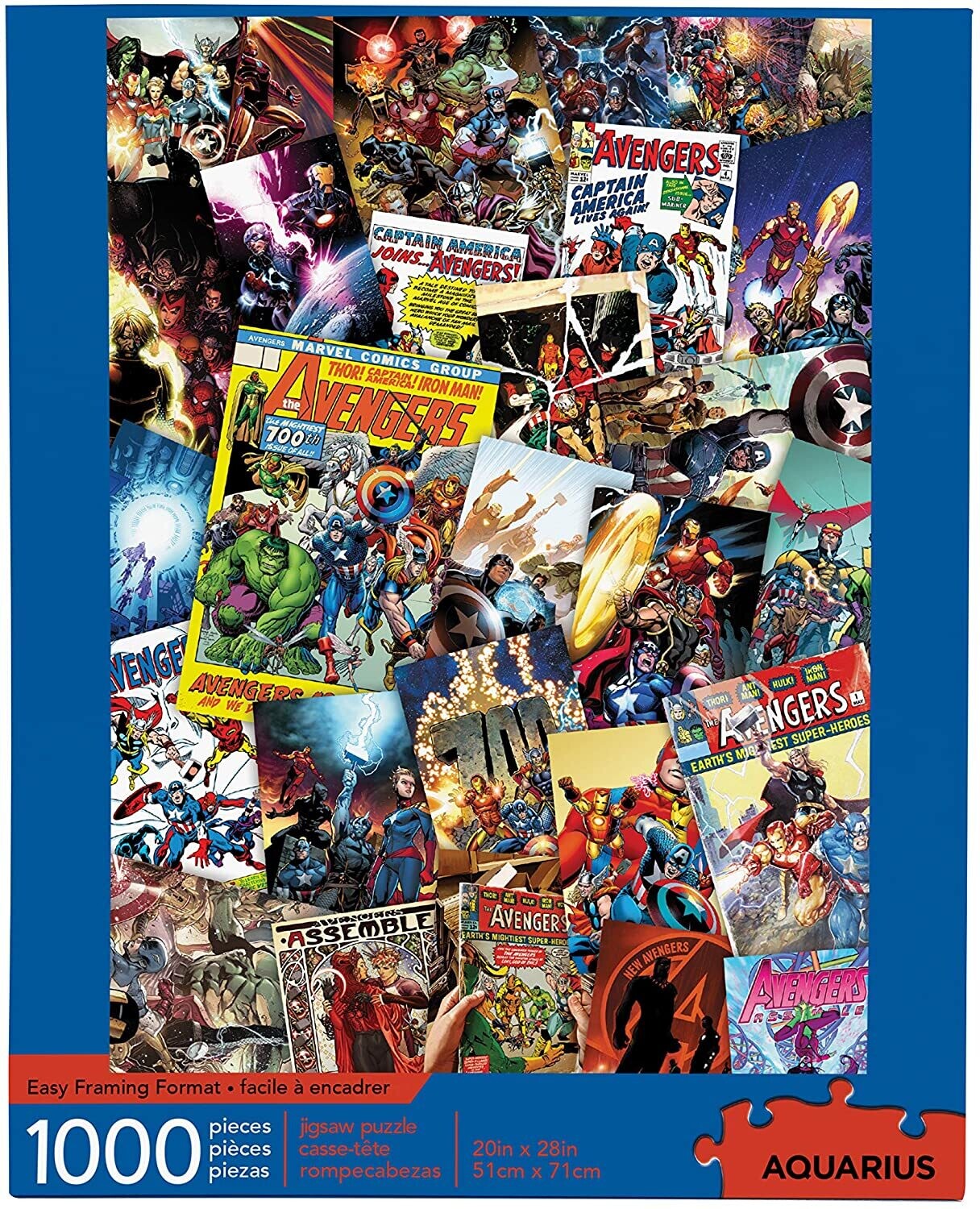 Avengers Comic Book Covers 1000 Pc