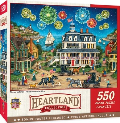 Heartland Collection Fireworks Finale. 550 Pc