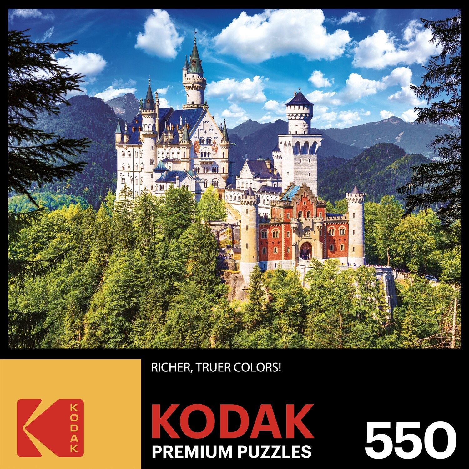 Neuschwanstein Castle 550 Pc