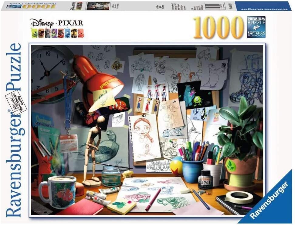 Disney The Artist's Desk 1000 Pc