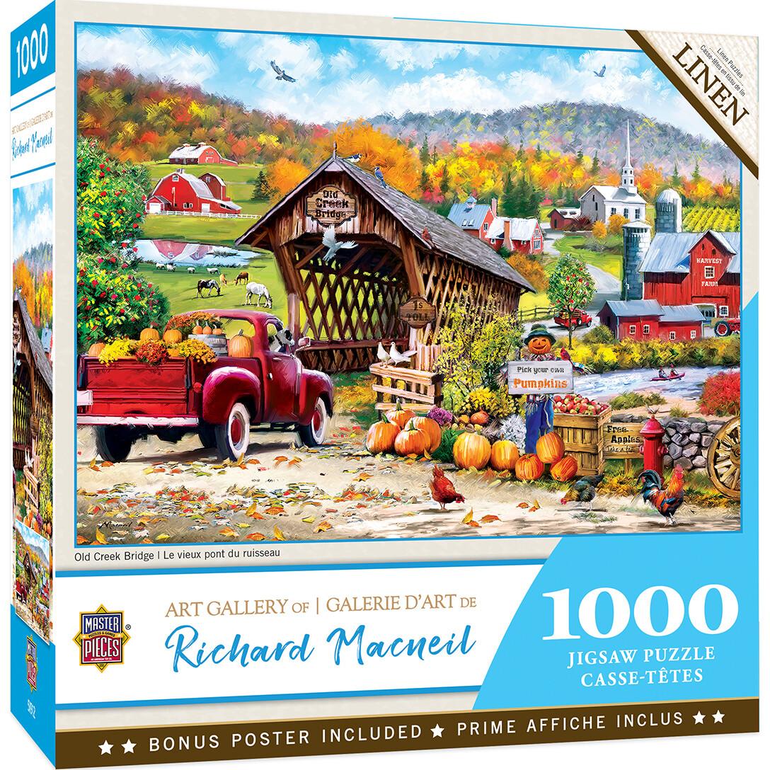 Old Creek Bridge 1000 Pc