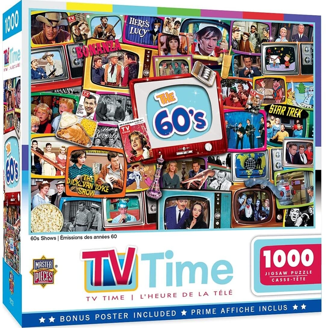 TV Time The 60's Shows 1000 Pc