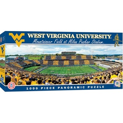 West Virginia University Stadium 1000 Pc Pano