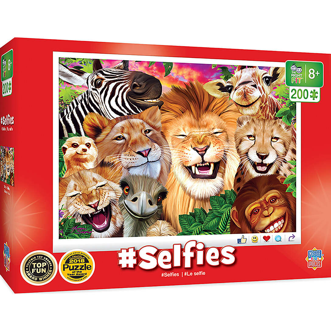 Safari Smiles Selfies  200 Pc