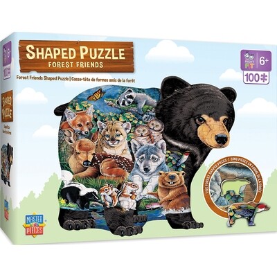 Forest Friends 100 Pc Shaped