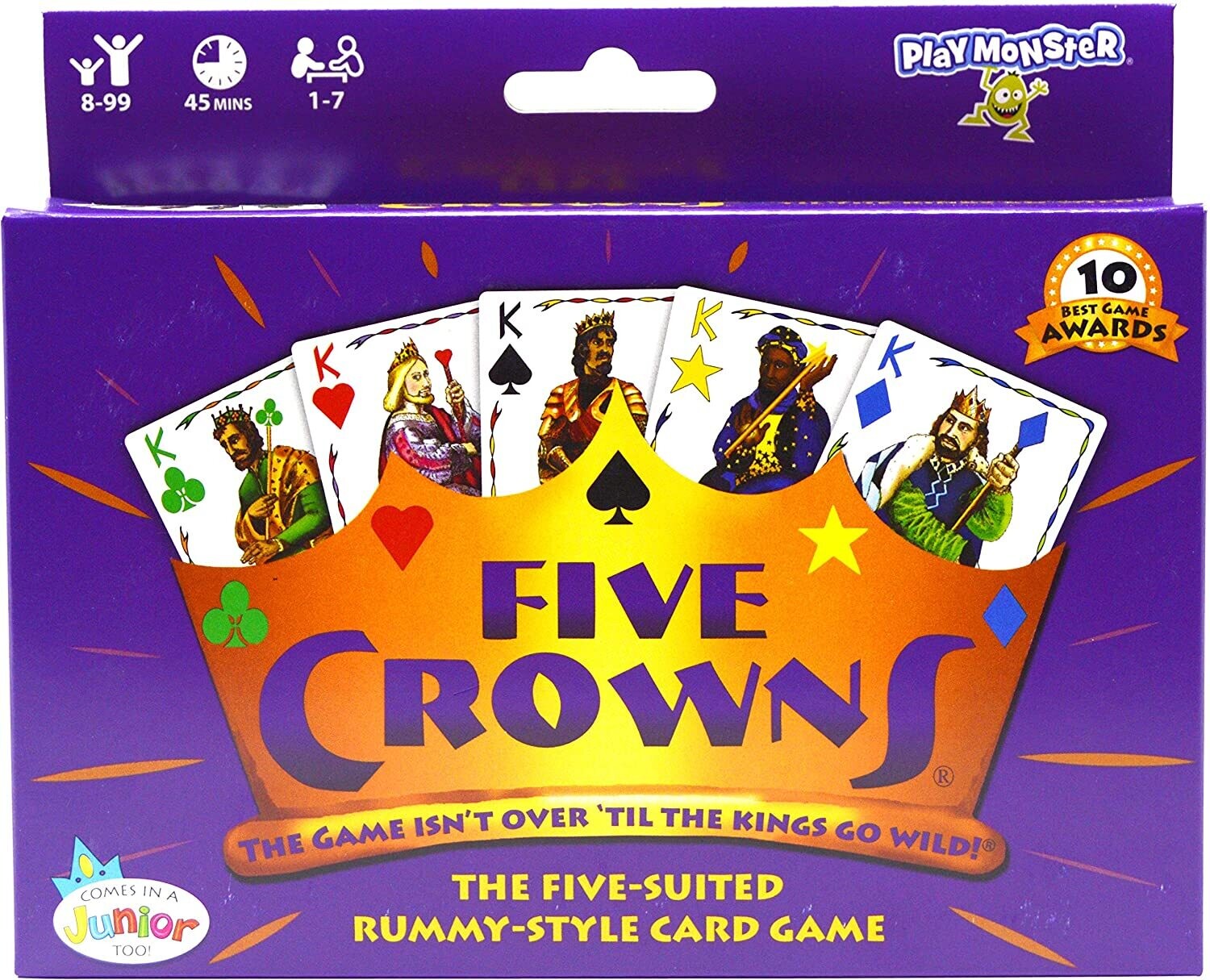Five Crowns Card Game 8+