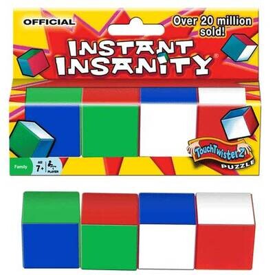 Instant Insanity Brain Teaser 7+