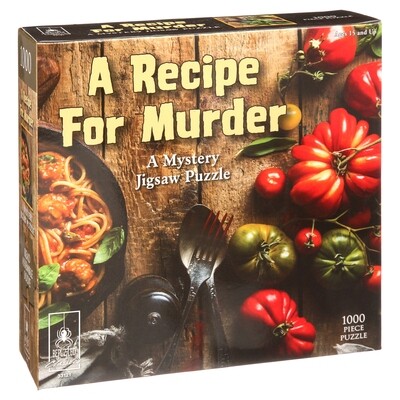 A Recipe For Murder Mystery 1000 Pc 15+