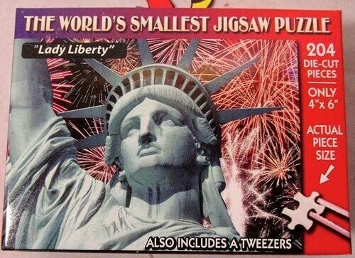 Lady Liberty 204 Pc Worlds Smallest