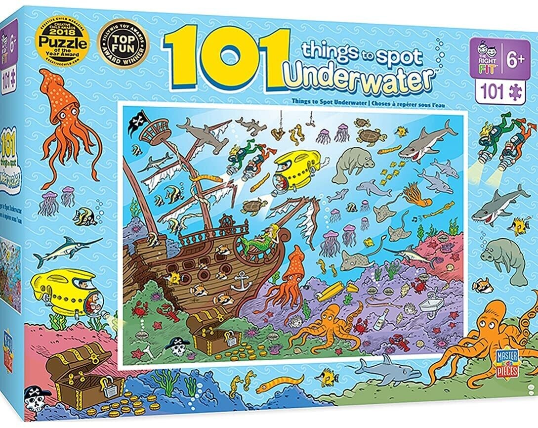 101 Things To Spot Underwater 100 Pc