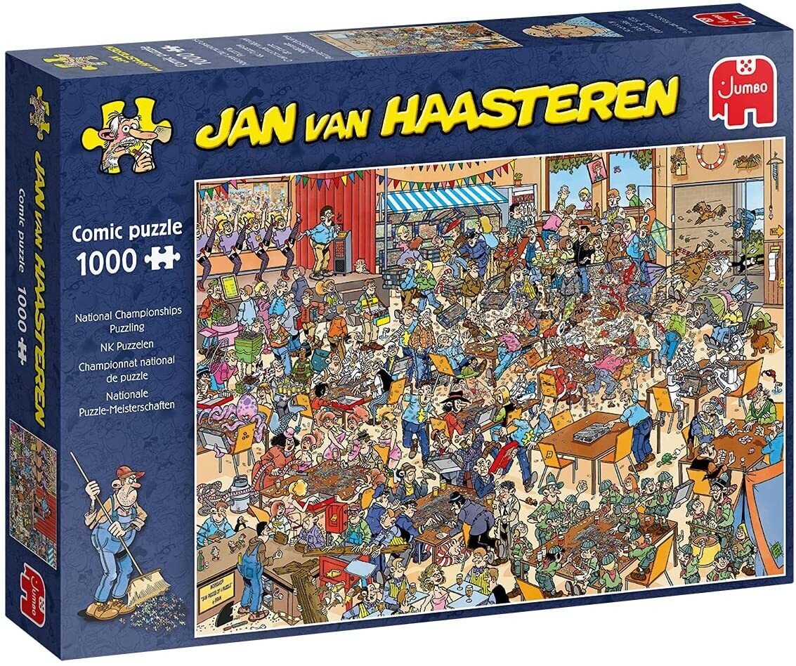 National Championships Puzzling 1000 Pc Jan Van Haasteren