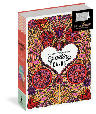 Color Your Own Greeting Cards 30 Cards 12+
