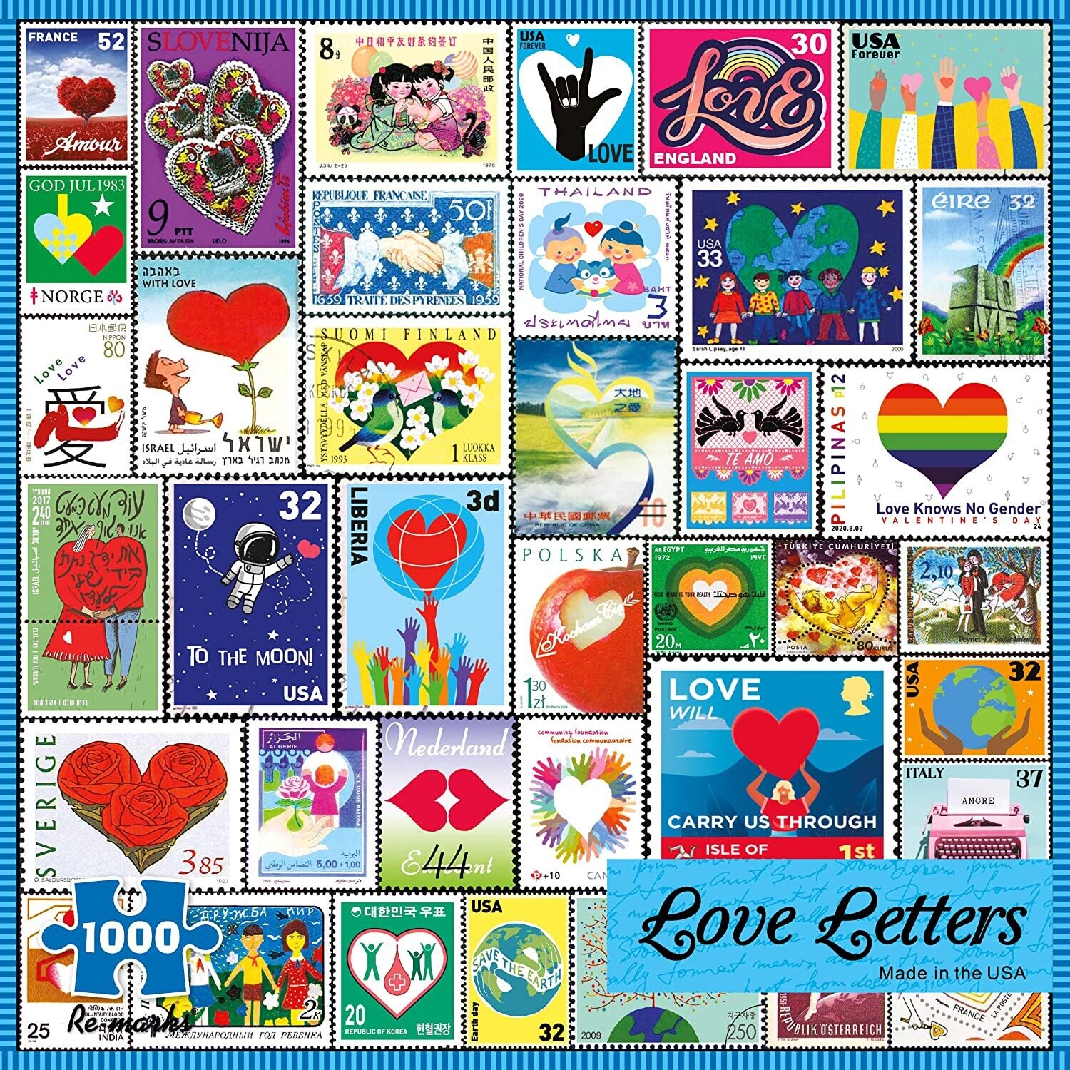Love Letters 1000 Pc