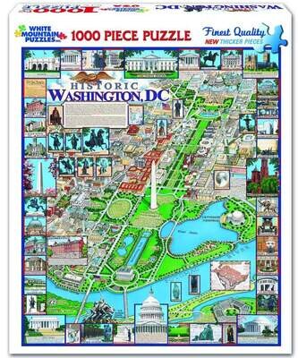 Historic Washington DC 1000 Pc