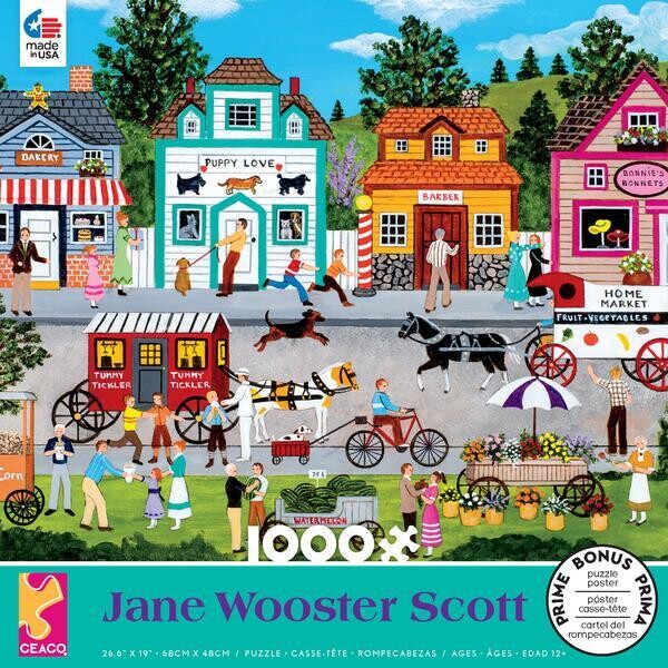 Jane Wooster Scott Happy Go Lucky 1000 Pc