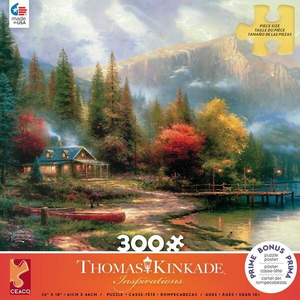 Kinkade End Of A Perfect Day 300 Pc Kinkade End Of A Perfect Day 300 Pc