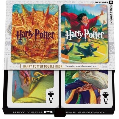 Harry Potter Double Deck Playing Card Set Box