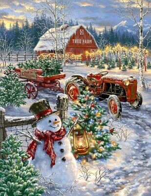 Christmas Tree Farm 500 Pc