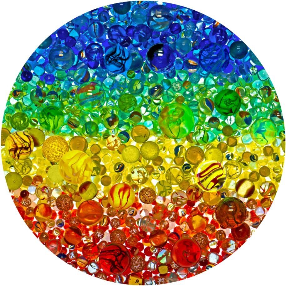 Illuminated Marbles 500 Pc