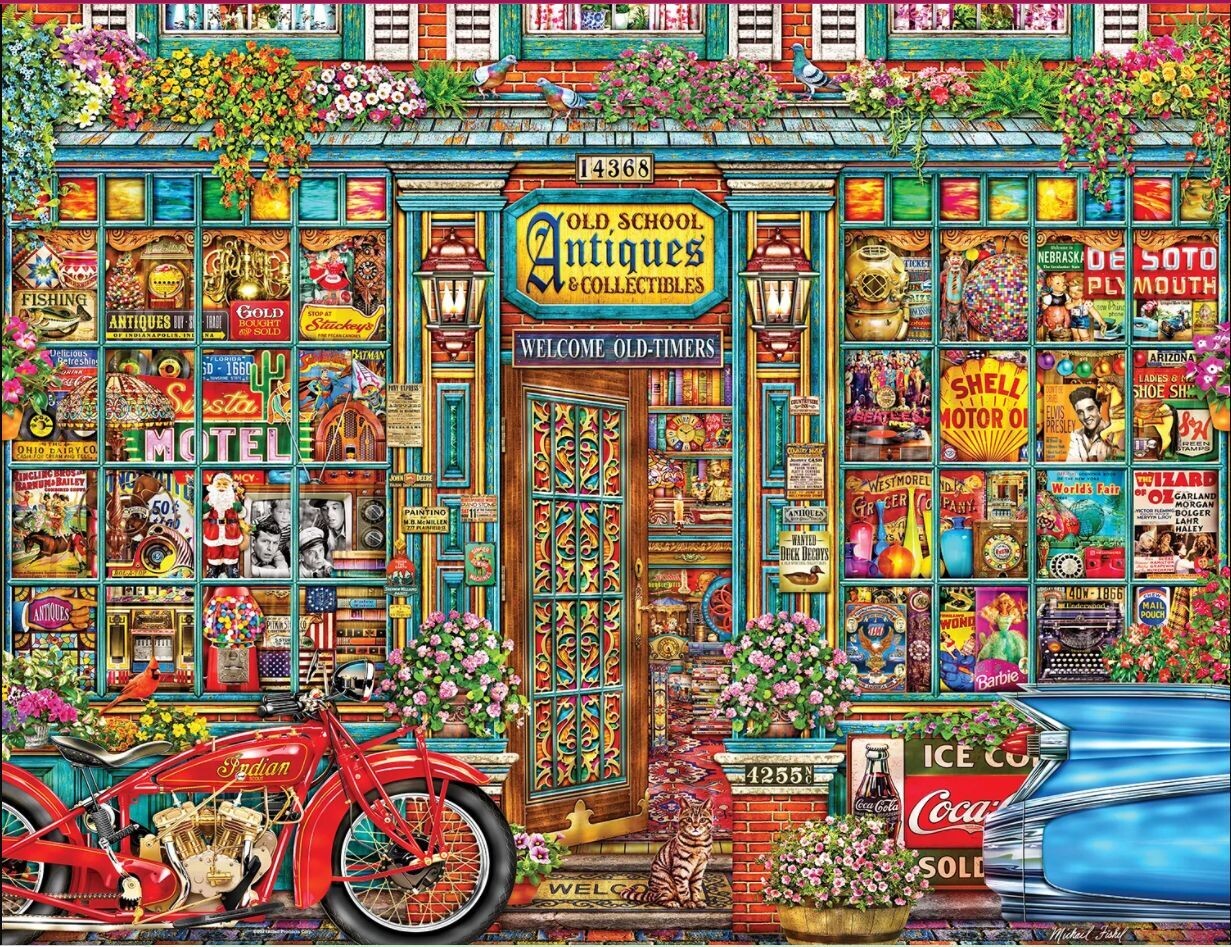 Old School Antiques 500 Pc