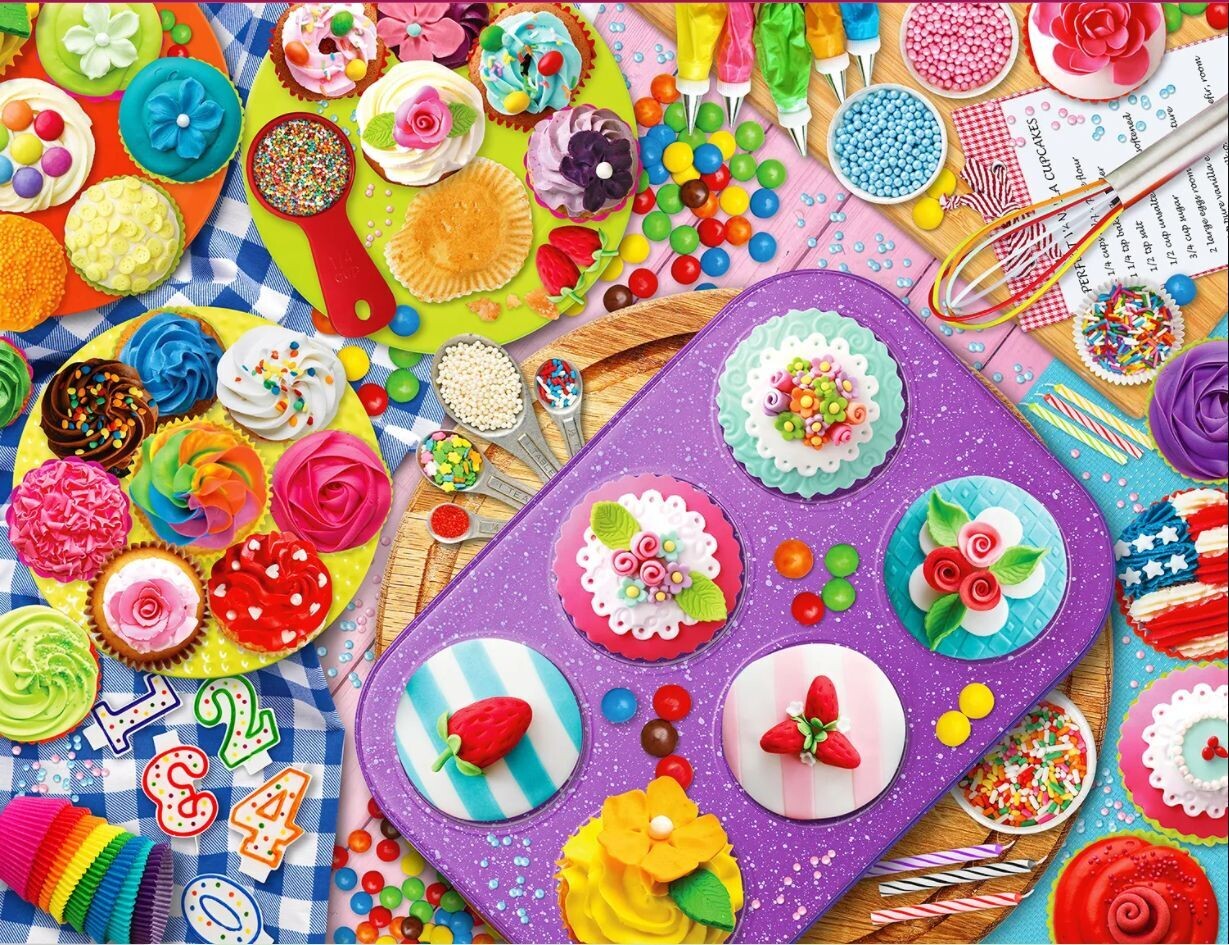Cupcake Chaos 500 Pc