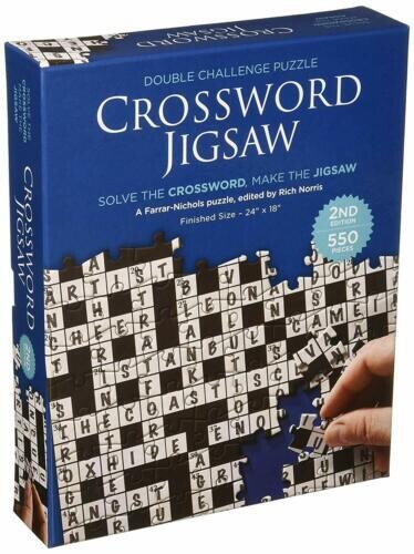 Crossword Jigsaw Puzzle 2nd Edition 550 Pc